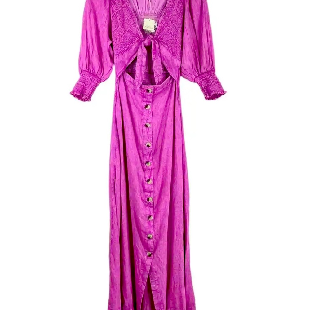 Free People String Of Hearts Maxi Dress NEW